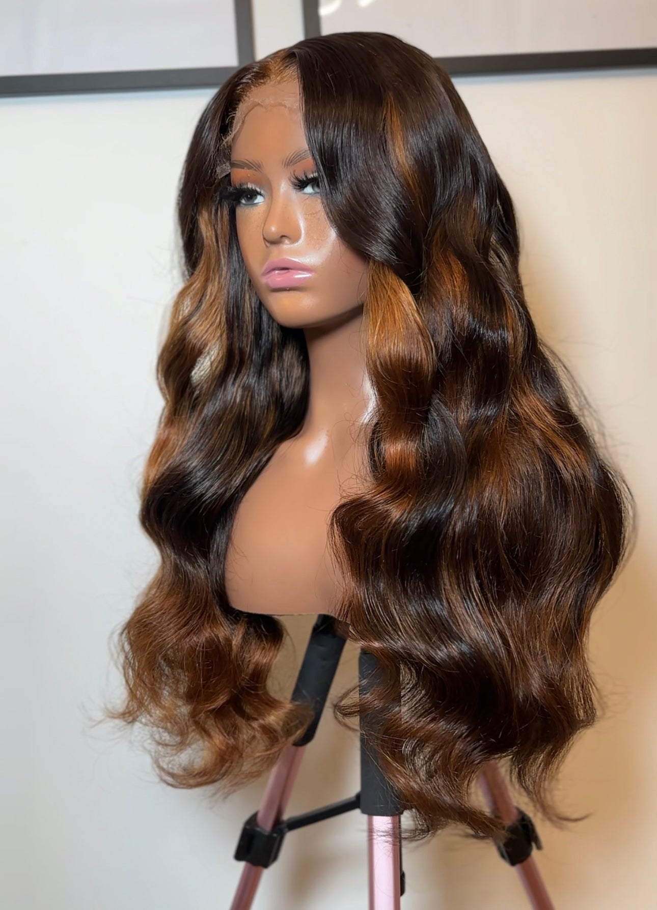 Defined Black Brown - Virgin Hair