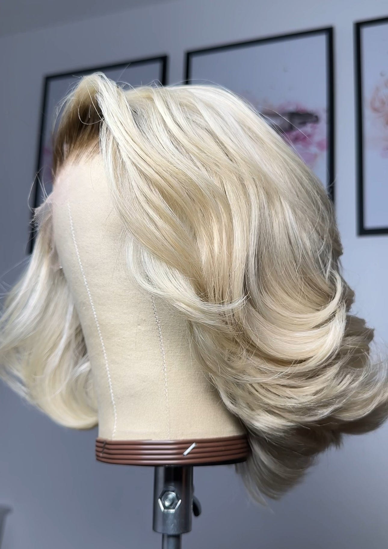 Platinum Blonde Bob