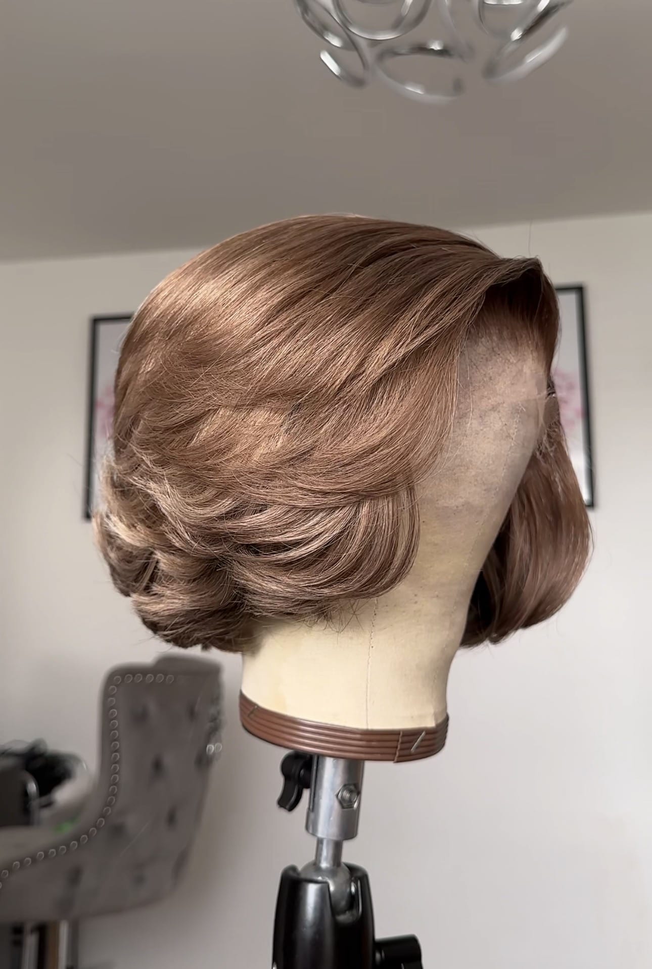 Layered Blonde Bob