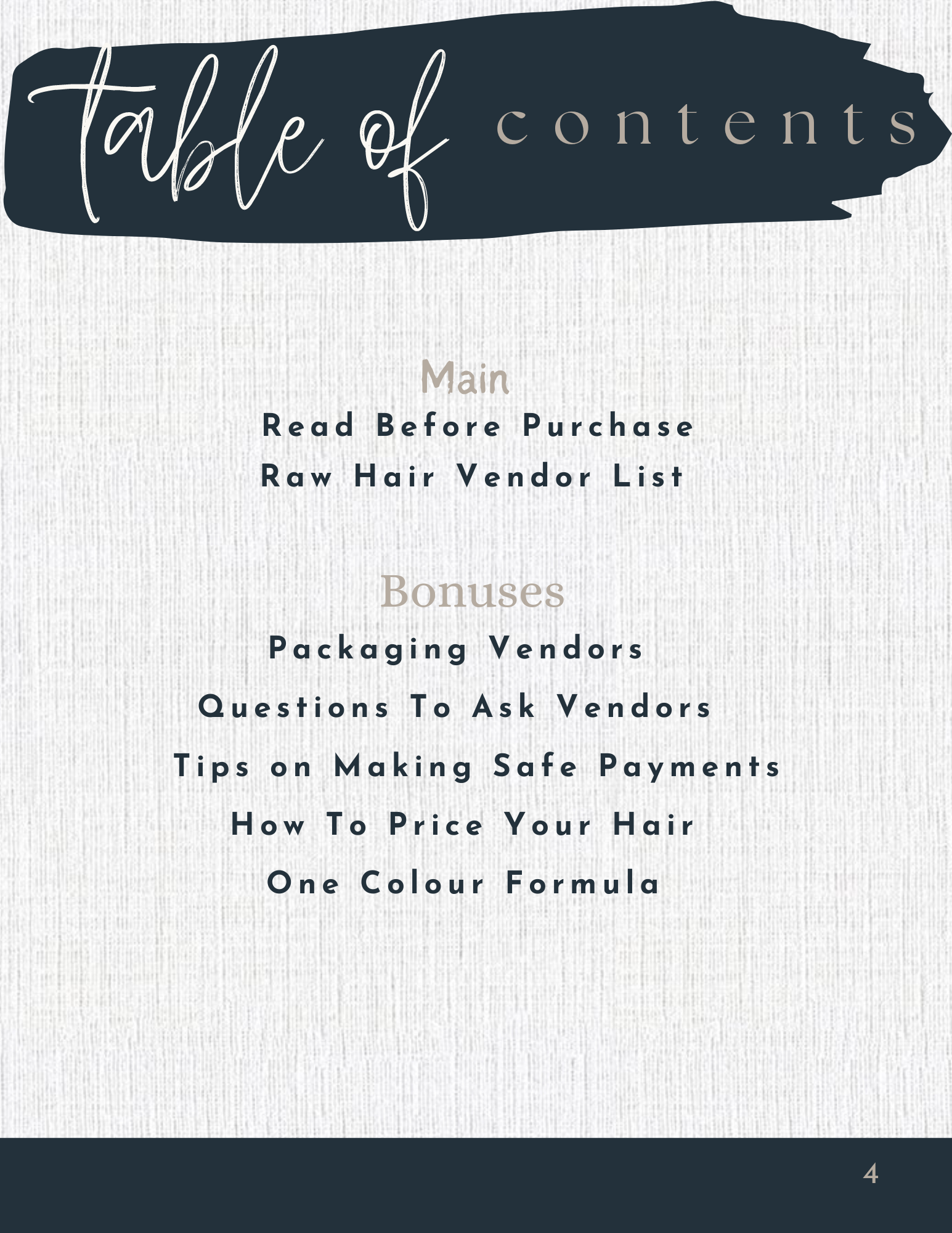 Ohreese Raw Hair Vendor List + 5 Bonuses