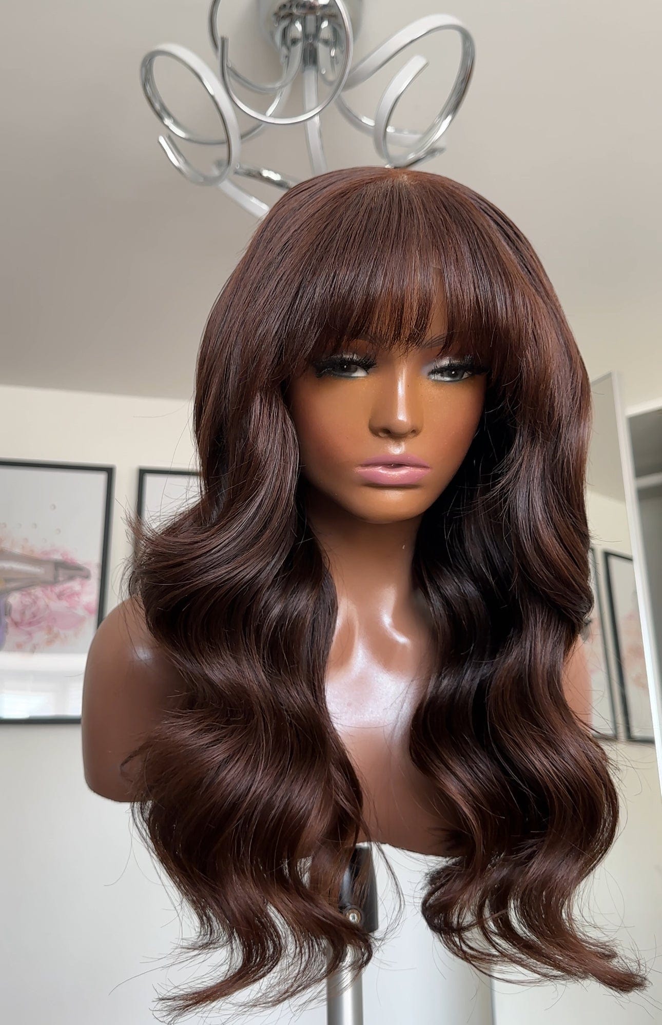 Cinnamon 16” without bangs