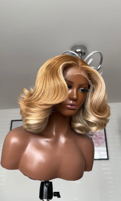 Honey Blonde Bob
