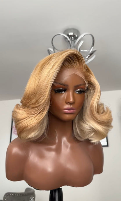 Honey Blonde Bob