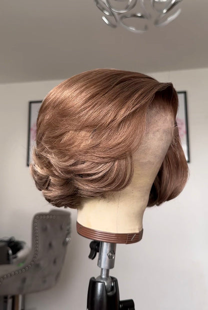 Layered Blonde Bob