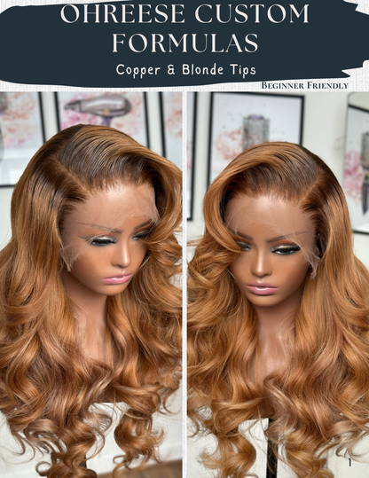 Ohreese Formula Ebook(Copper + Blonde Tips)