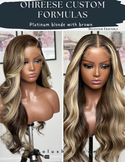 Ohreese Formula Ebook(Platinum Blonde + Brown)